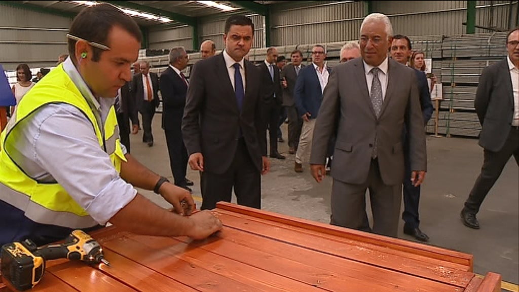 Inauguração das novas instalações da Carmo Wood