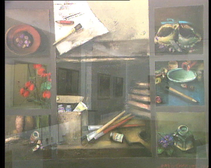 Exposição de pintura de Matilde Marçal