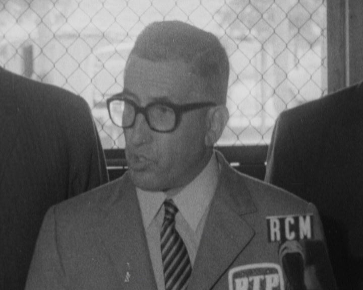 Visita de Silva Cunha à Barragem de Cabora Bassa