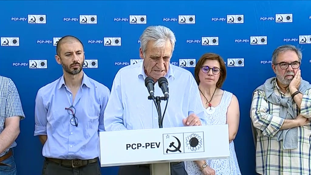 Intervenção de Jerónimo  de Sousa