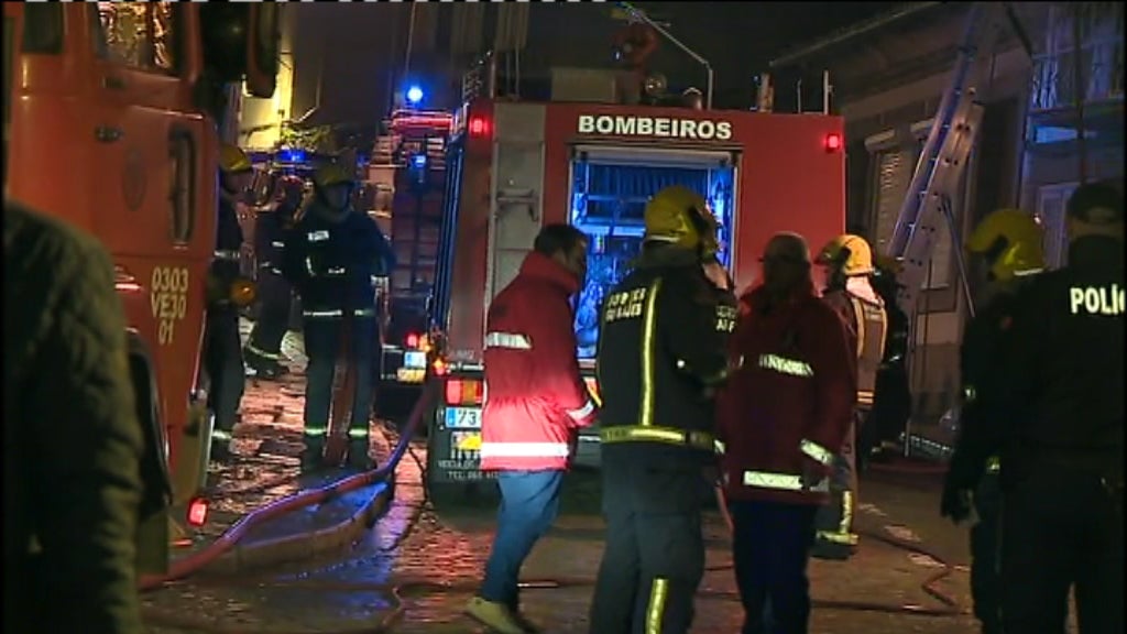 Incêndio em Guimarães