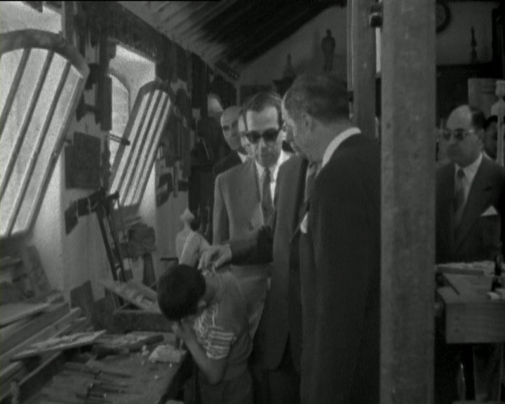 Américo Tomás visita a Casa Pia de Lisboa