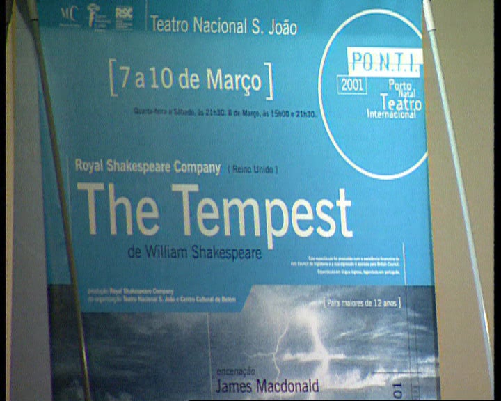 Encontro de teatro com James McDonald no Teatro de São João