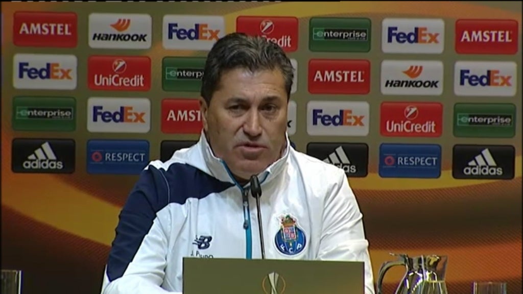 Conferência de imprensa de José Peseiro e Hector Herrera