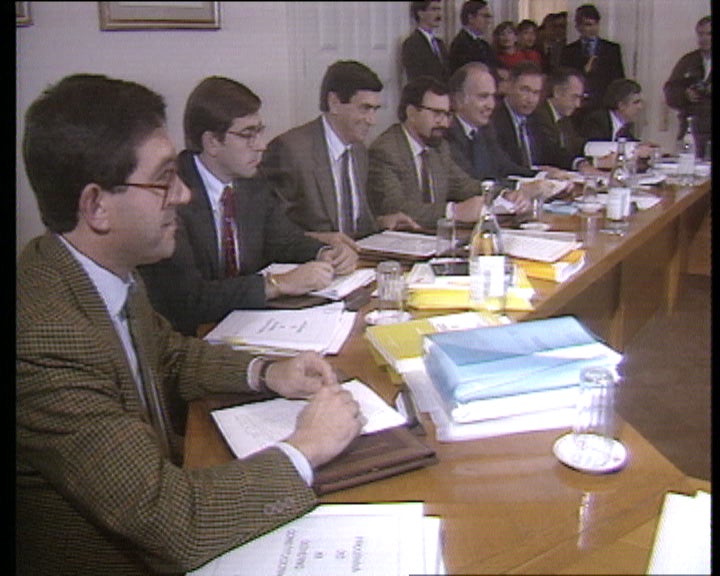 Conselho de Ministros sobre o programa do Governo