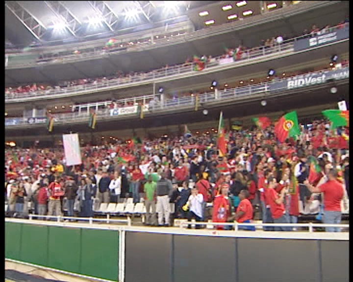 Adeptos da Selecção Nacional de Futebol na África do Sul