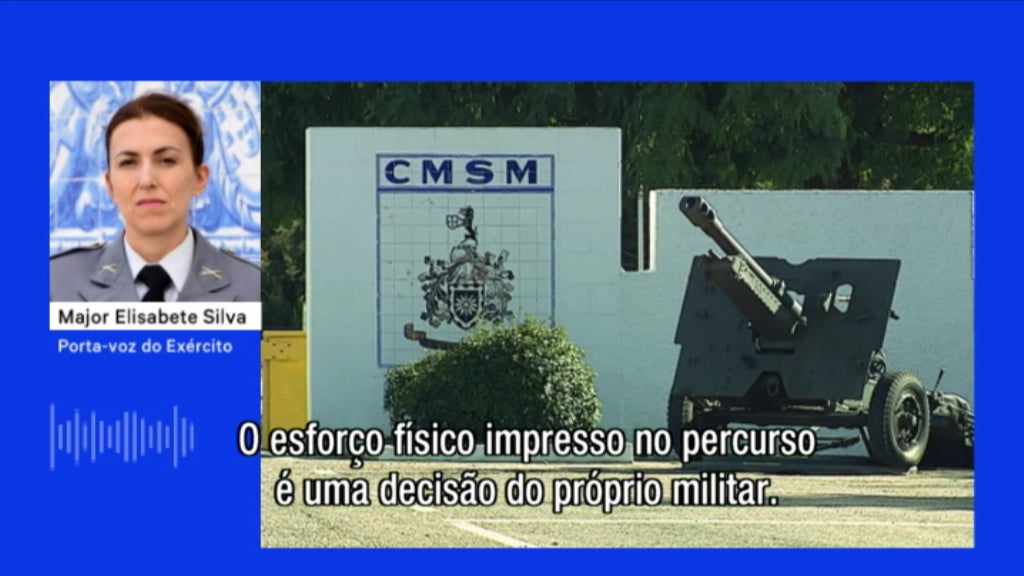 Militares fazem análises ao sangue