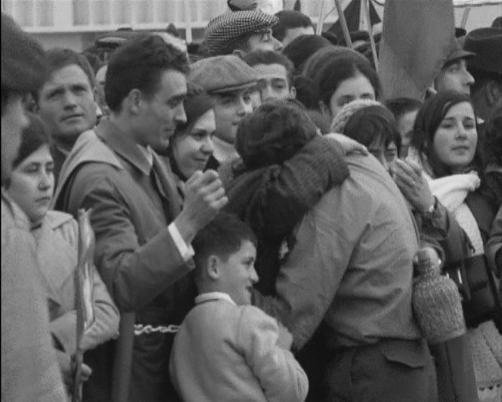 Chegada de militares a Lisboa