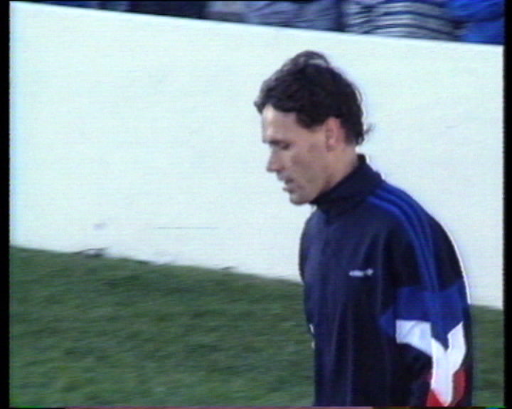 Treino da selecção holandesa de futebol