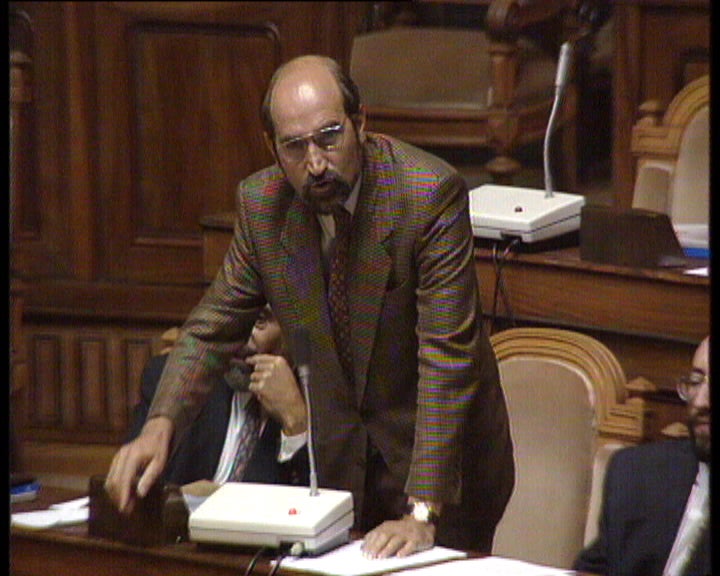 Sessão parlamentar sobre o caso do arquivo da PIDE