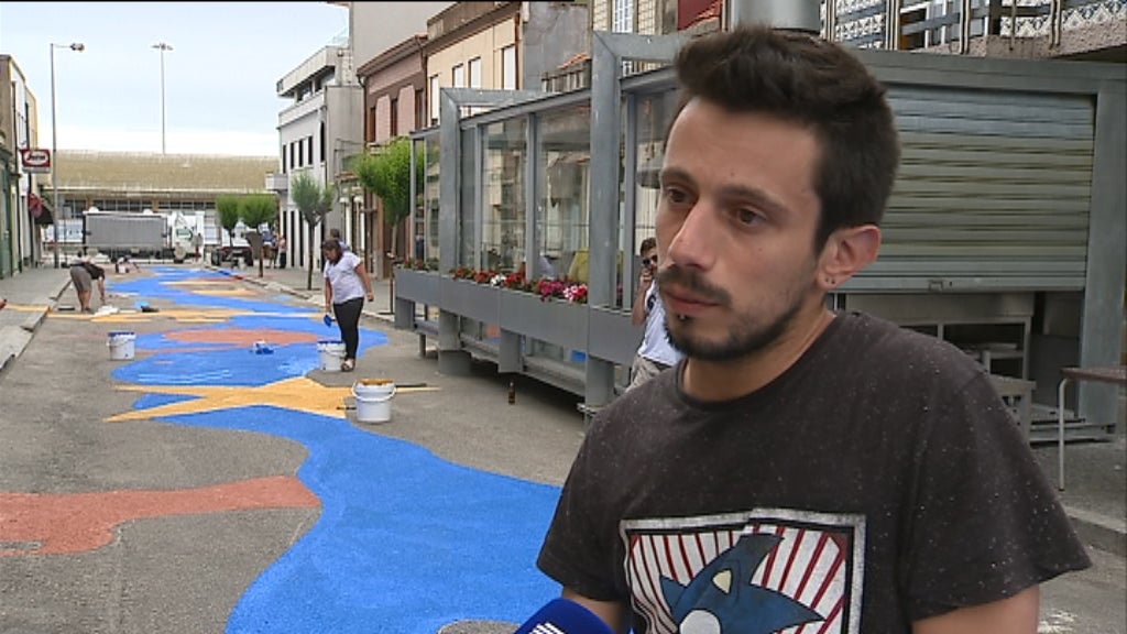 Artistas pintam ruas de Matosinhos