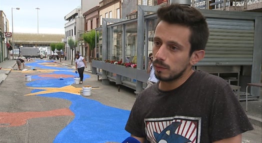 Artistas pintam ruas de Matosinhos