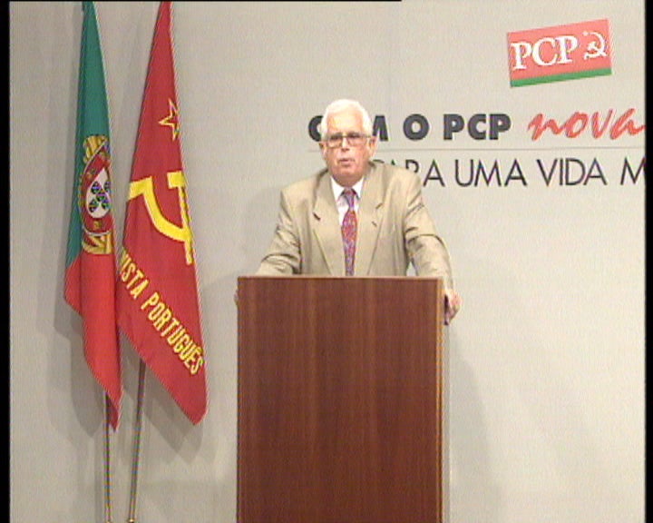Conferência de imprensa de Carlos Brito