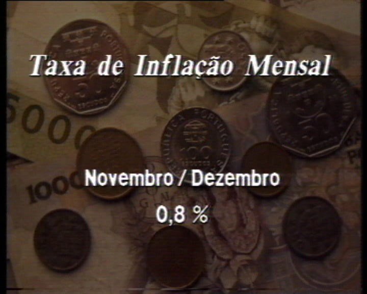 Diminuição da taxa de inflação em Portugal