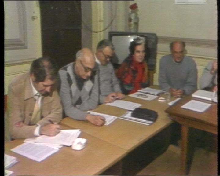 Reunião da comissão política do MDP/CDE