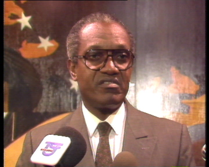 Visita oficial de Miguel Trovoada