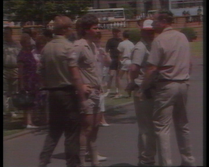 Manifestações em Pretoria