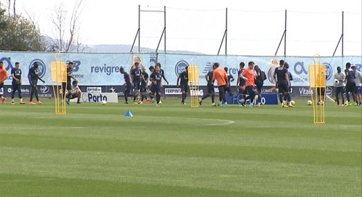 Futebol: treino do FC Porto