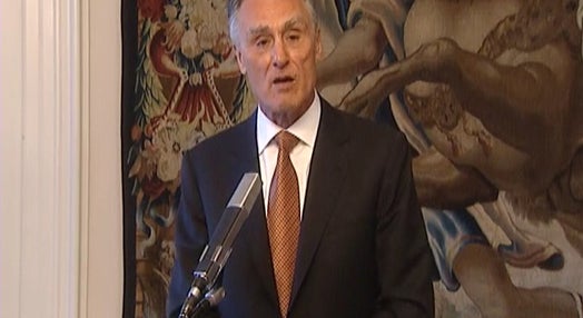 Cavaco Silva recebido em Praga