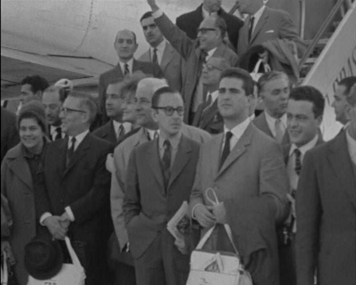 Viagem inaugural do “Voo da Amizade” entre Lisboa e o Rio de Janeiro