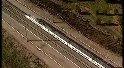 Espanha suspende TGV