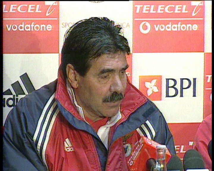 Futebol: Treinos do S. L. Benfica