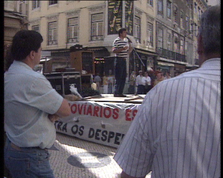 Protesto de trabalhadores do Casino Estoril