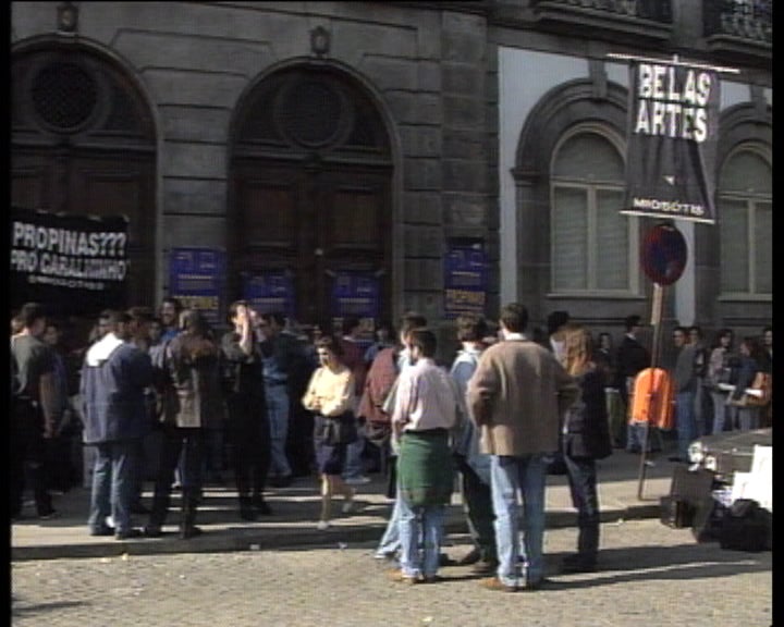 Protesto contra a lei das propinas