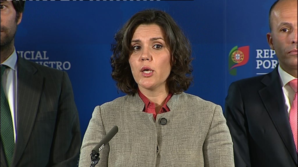 Conferência de imprensa de Assunção Cristas