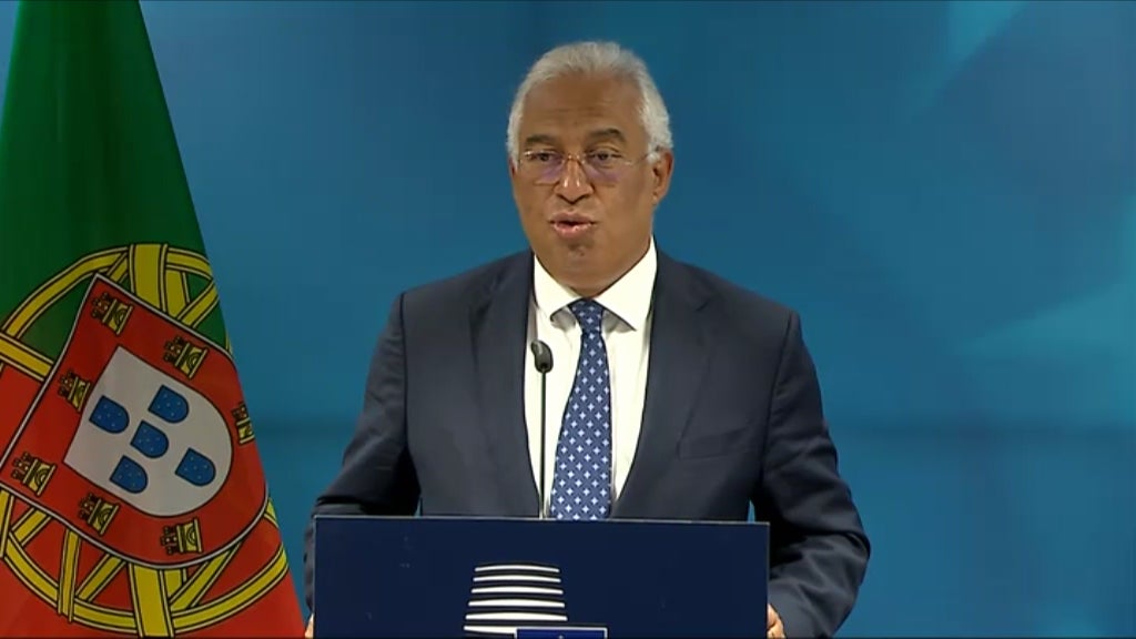 Intervenção de António Costa em Bruxelas