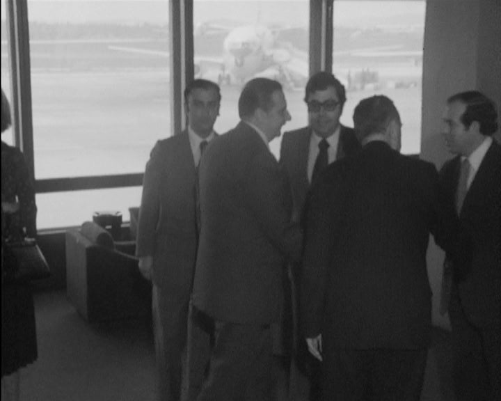 Chegada de Lorenzo Natali a Lisboa