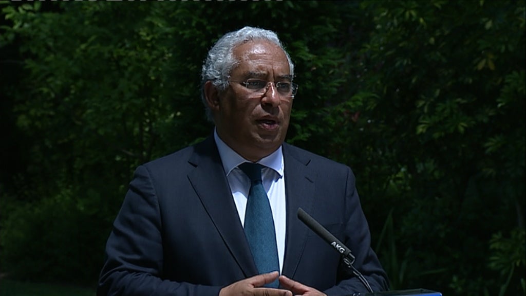 Conferência de imprensa de António Costa