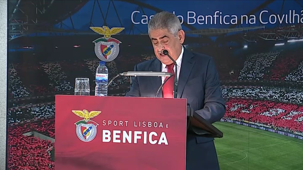 Luís Filipe Vieira inaugura Casa do Benfica