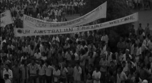 Manifestação em Dili