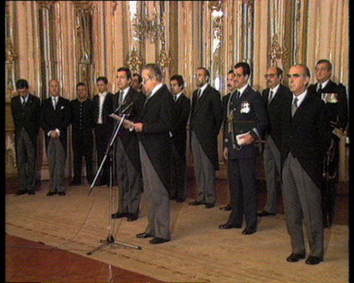 Discurso de Mário Soares na cerimónia de cumprimentos de Ano Novo