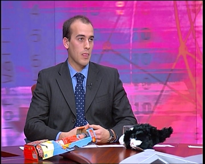 Os anúncios aos brinquedos