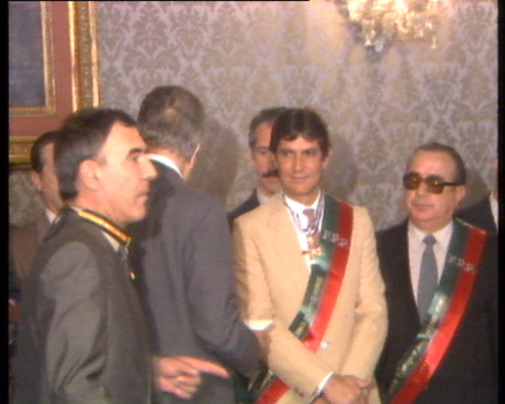 Mário Soares homenageia Selecção Nacional de Hóquei em Patins