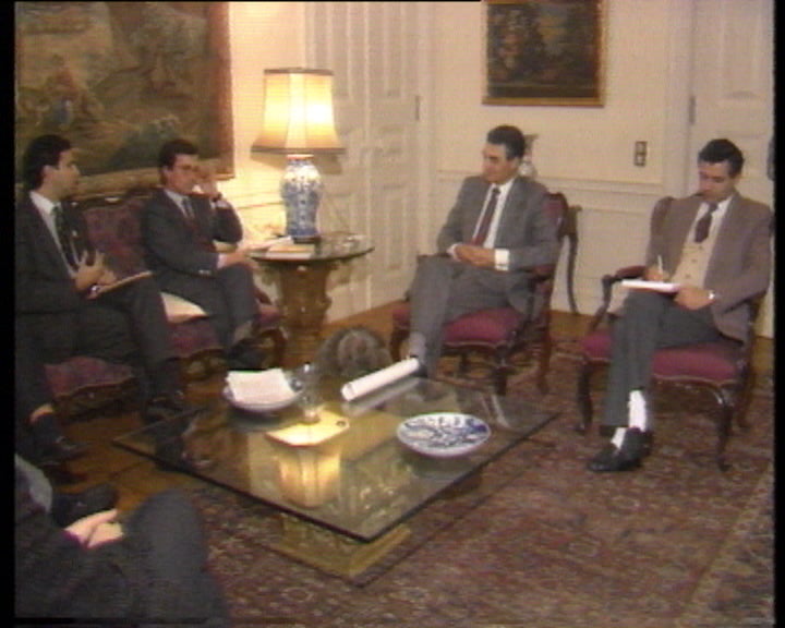 Cavaco Silva recebe o Comité de Solidariedade