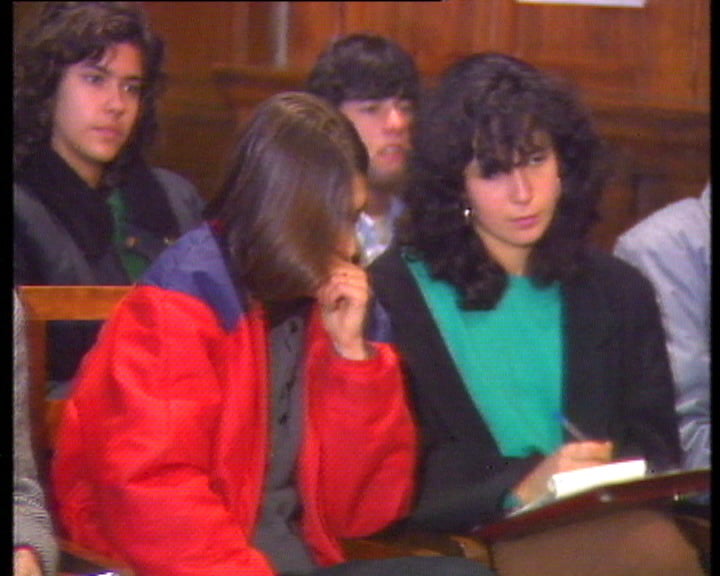 Conferência de imprensa de estudantes