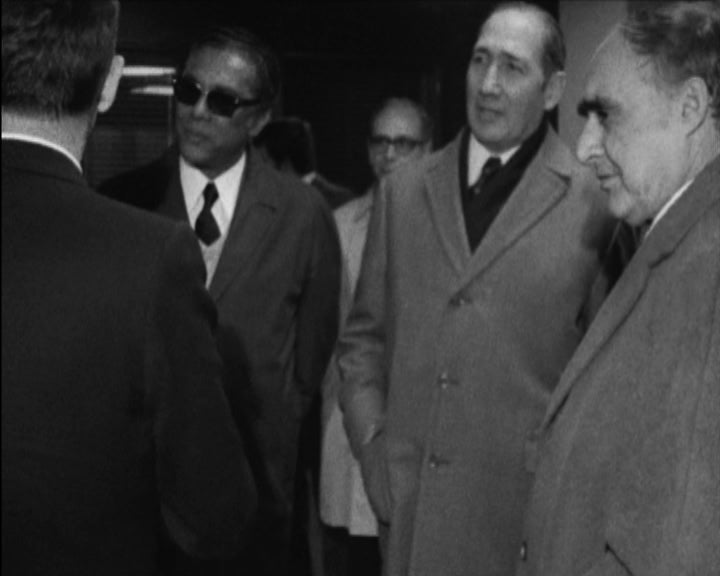 Chegada de António Adriano Faria Lopes dos Santos