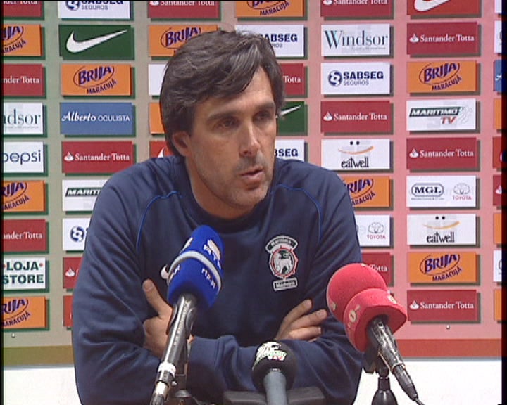 Futebol: treino do Marítimo