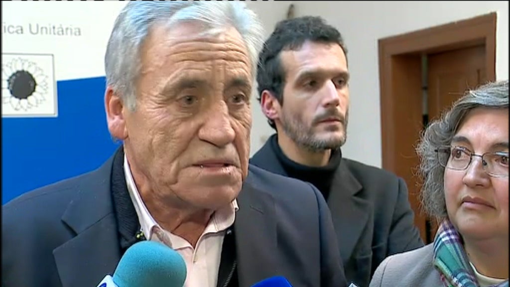 Conferência de imprensa de Jerónimo de Sousa