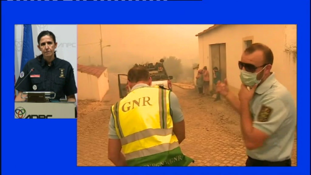 Briefing da Proteção Civil