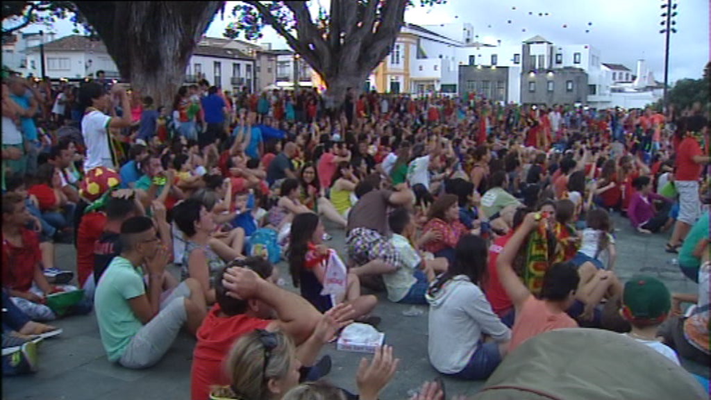 Euro 2016: Festejos em São Miguel