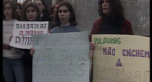 Protesto de alunos da Universidade dos Açores