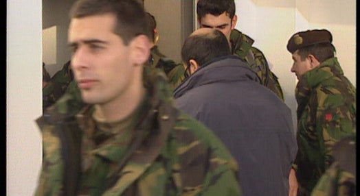 Militares portugueses partem para a Bósnia