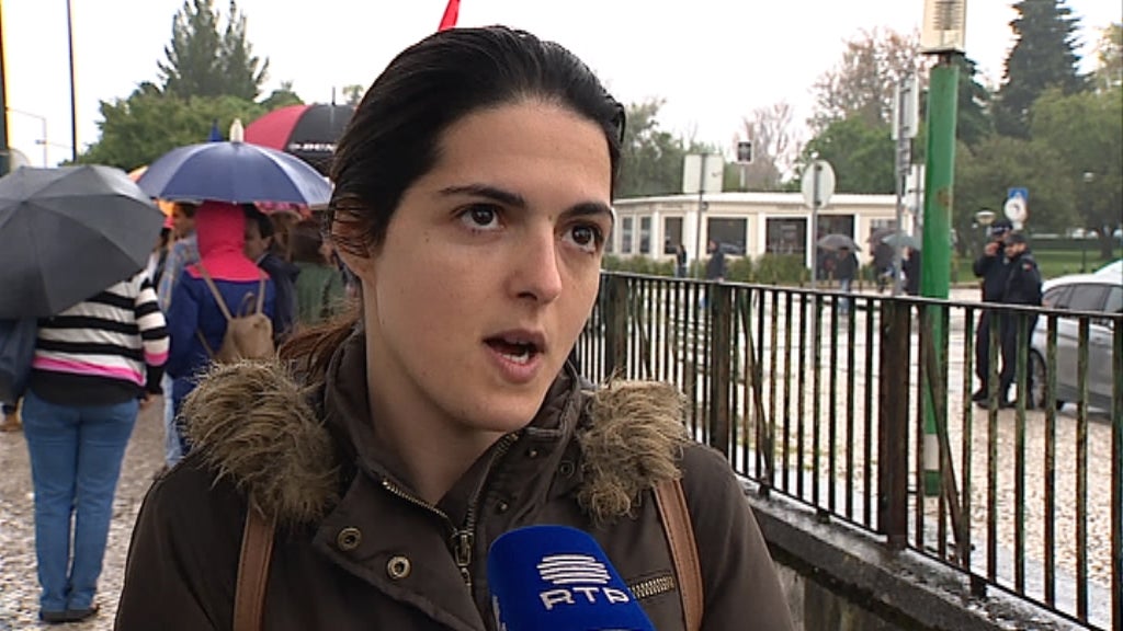 Protesto dos enfermeiros