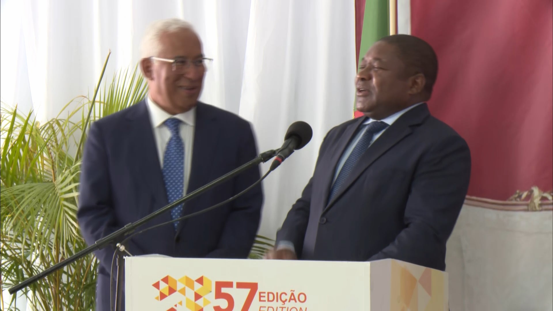 António Costa destaca o gás e a defesa nacional em Moçambique