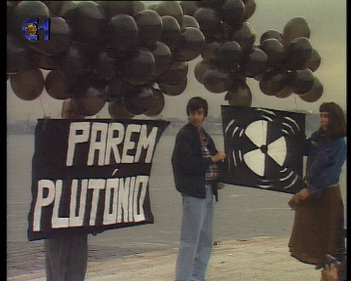 Protesto de ecologistas