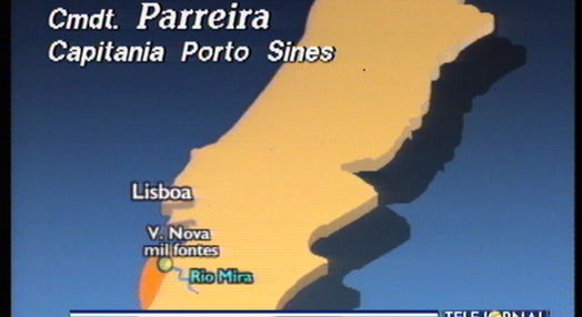 Jovens desaparecem no rio Moura